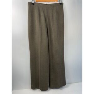 Le Suit Pants Women's Petites Size 6P  Side Zip Wide Leg